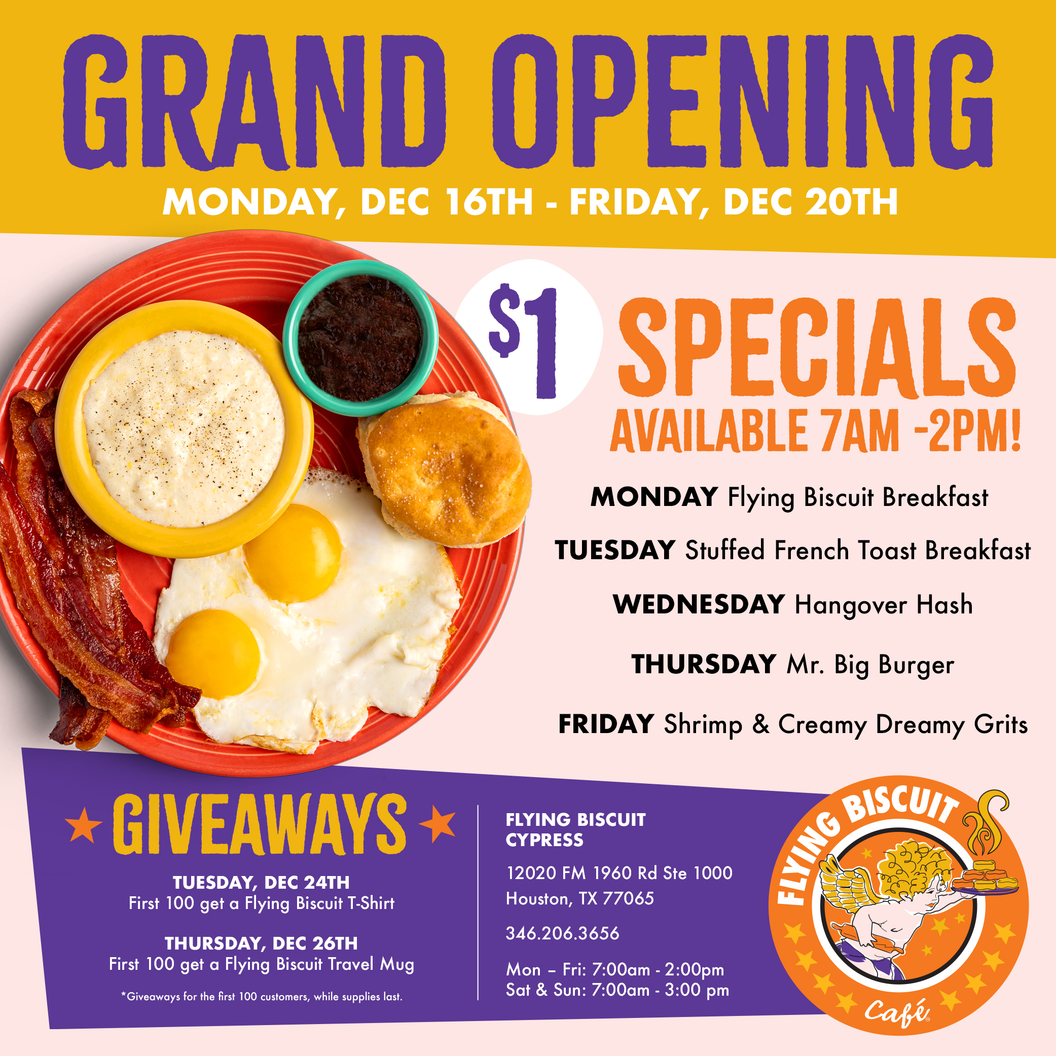 Cypress Texas Grand Opening Special